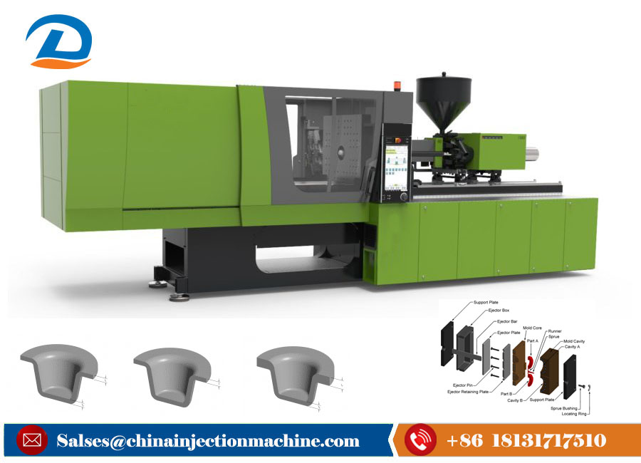 Energy Saving Plastic Injection Molding Machine for Caps